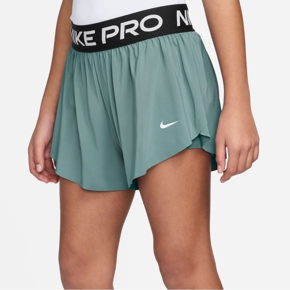 NWT Nike Pro Girls Skort and Tank Set Dri Fit size XL. Cannon - Picture 5 of 8